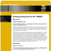 Tablet Screenshot of parkingmarking.net